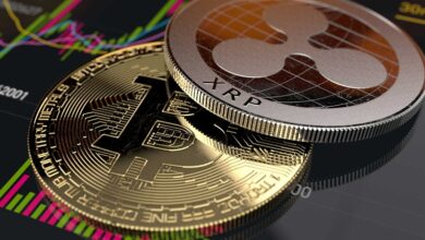 يشير مخطط XRP/BTC إلى انعكاس صعودي محتمل مع نموذج الوتد الهابط