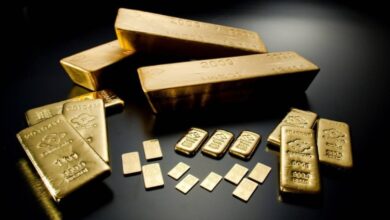 ارتفاع اسعار الذهب , وسط مخاوف بشأن الديون الأمريكية