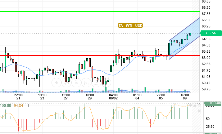 WTI / USD