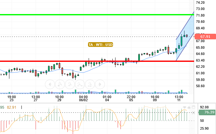 WTI / USD